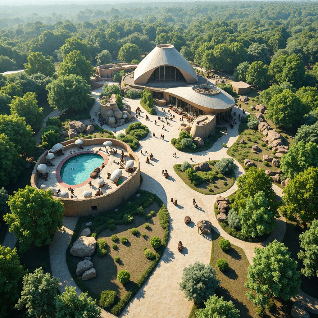 Aerial view of Wild Wonders Zoo